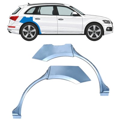 Takalokasuoja korjaussarja varten Audi Q5 2009-2017 / Vasen+Oikea / Sarja 11402