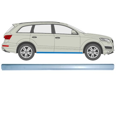 Kynnyspelti korjauspaneeli varten Audi Q7 2005-2015 / Vasen = Oikea (symmetrinen) 14988