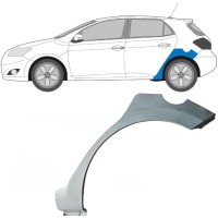 Takalokasuoja korjaussarja varten Toyota Auris 2007-2012 / Vasen 16854