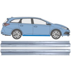 Kynnyspelti korjauspaneeli varten Toyota Auris 2013-2018 / COMBI / Sarja 12451