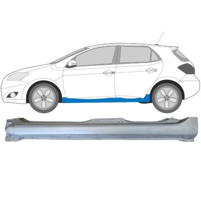 Kynnyspelti varten Toyota Auris 2007-2012 / Vasen 15090