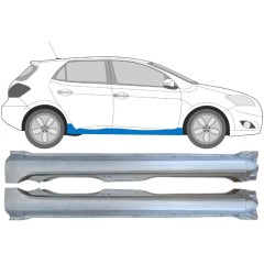 Kynnyspelti varten Toyota Auris 2007-2012 / Vasen+Oikea / Sarja 15091