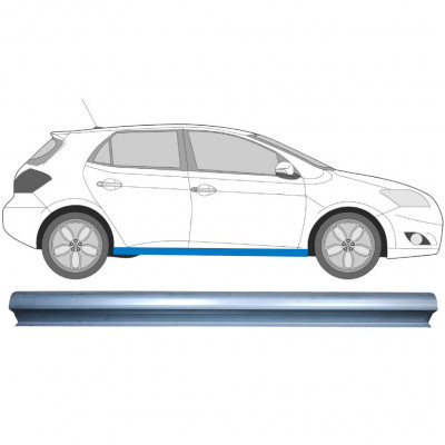 Kynnyspelti korjauspaneeli varten Toyota Auris 2007-2012 / Vasen = Oikea (symmetrinen) 7066