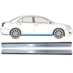 Kynnyspelti korjauspaneeli varten Toyota Avensis T25 2003-2008 / Vasen+Oikea / Sarja 12866