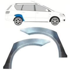 Takalokasuoja korjaussarja varten Toyota Avensis Verso 2001-2011 / Vasen+Oikea / Sarja 15878