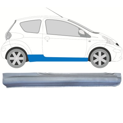 Kynnyspelti varten Toyota Aygo 2005-2012 / Oikea 14558