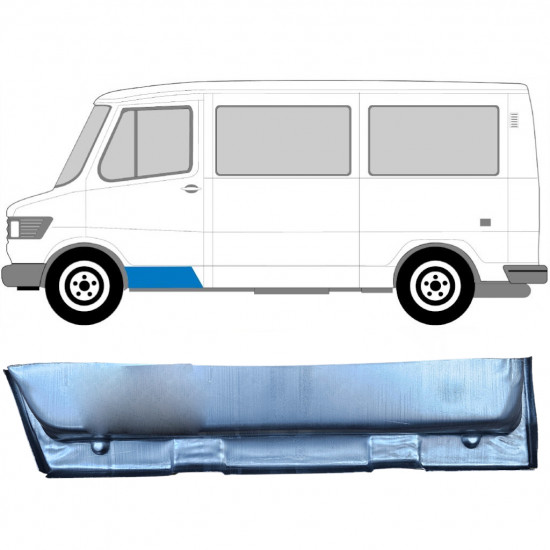 Sisäinen etuoven korjausosa varten Mercedes T1 1977-1996 / Vasen 5229