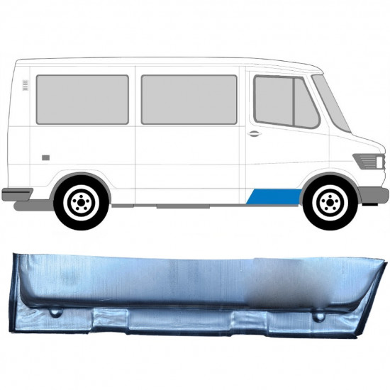 Sisäinen etuoven korjausosa varten Mercedes T1 1977-1996 / Oikea 5230