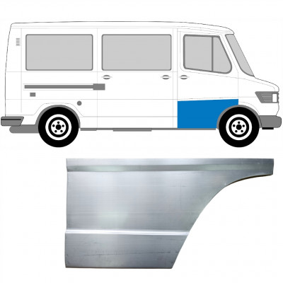Korkea etuoven korjausosa varten Mercedes T1 1977-1996 / Oikea 5226