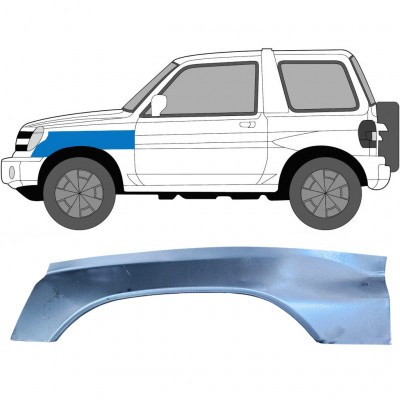 Etulokasuojan korjauspelti varten Mitsubishi Pajero Pinin 1998- / Vasen 6832