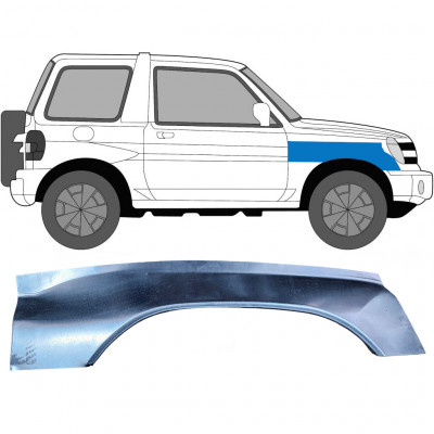 Etulokasuojan korjauspelti varten Mitsubishi Pajero Pinin 1998- / Oikea 6831