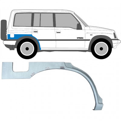 Takalokasuoja korjaussarja varten Suzuki Vitara 1996-2003 / Oikea 7039