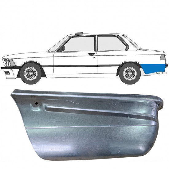 Takalokasuoja korjaussarja varten BMW 3 E21 1975-1984 / Vasen 6415