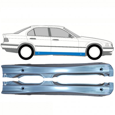 Kynnyspelti varten BMW 3 E36 1990-2000 / Vasen+Oikea / Sarja 10856