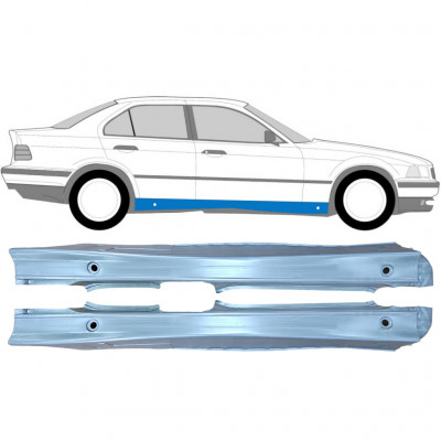 Kynnyspelti varten BMW 3 E36 1990-2000 / Vasen+Oikea / Sarja 6214