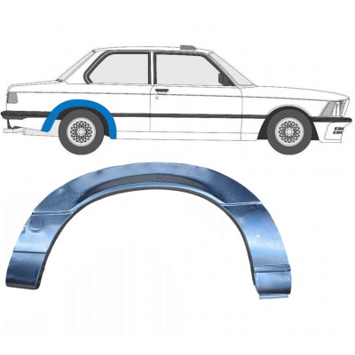 Takalokasuoja korjaussarja varten BMW 3 E21 1975-1984 / Oikea 6412