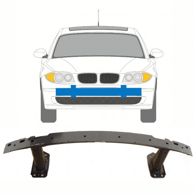 Etupuskurin vahvike varten BMW 1 2004-2013 / HATCHBACK 6078