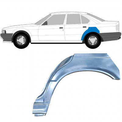 Takalokasuoja korjaussarja varten BMW 5 E34 1987-1996  / Vasen / SEDAN 6401