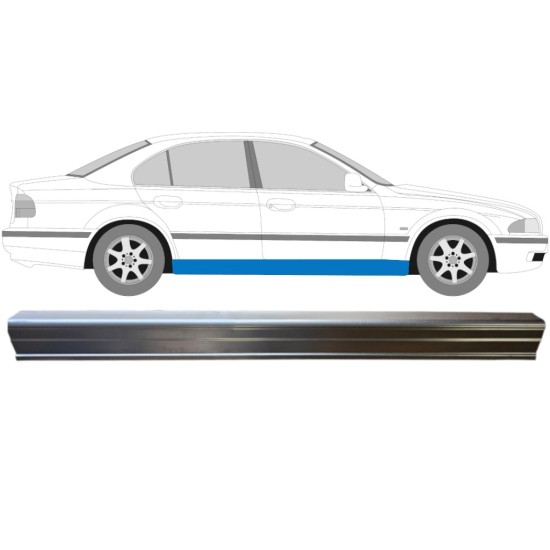 Kynnyspelti korjauspaneeli alempi osa varten BMW 5 E39 1996-2004 / Vasen = Oikea (symmetrinen) 14965