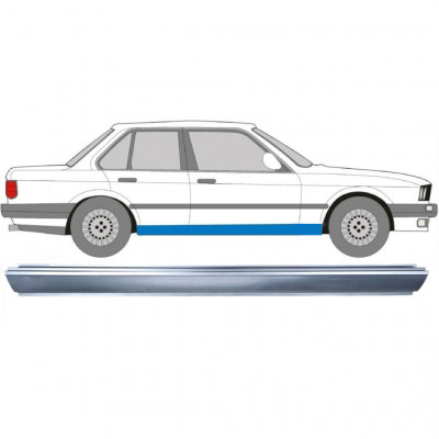 Kynnyspelti korjauspaneeli varten BMW 3 E30 1982-1994 / Vasen = Oikea (symmetrinen) 11808