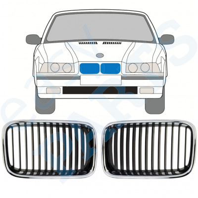 Säleikkö varten BMW 3 E36 1990-1994 11126