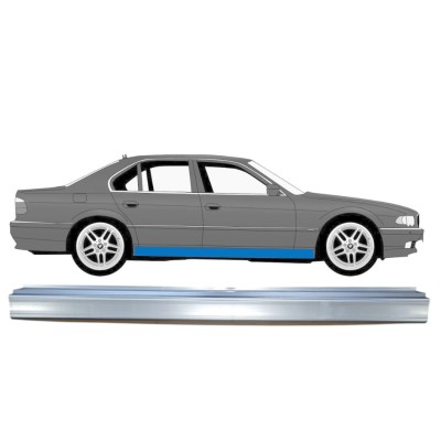 Kynnyspelti korjauspaneeli varten BMW 7 E38 1994-2001 / Vasen = Oikea (symmetrinen) 14833