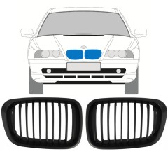 Säleikkö varten BMW 3 E46 1998-2006 / Vasen+Oikea / Sarja 11128