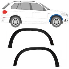 Lokasuojan muovikaaret varten BMW X5 E70 2006-2013 / Vasen+Oikea / Sarja 9428