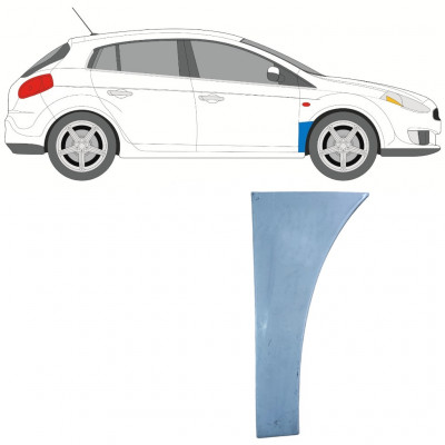 Etulokasuojan korjauspelti varten Fiat Bravo II 2007-2014 / Oikea 11543