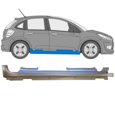 Kynnyspelti varten Citroen C3 2009-2016 / Oikea 14635