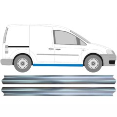 Kynnyspelti korjauspaneeli varten Volkswagen Caddy 2004-2020 / Vasen = Oikea (symmetrinen) / Sarja 10485
