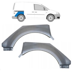 Takalokasuoja korjaussarja varten Volkswagen Caddy 2004-2020 / Vasen+Oikea / Sarja 15165