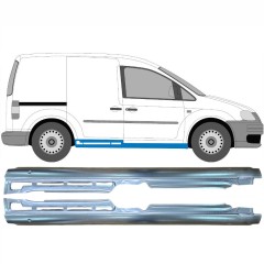 Kynnyspelti varten Volkswagen Caddy 2004-2020 / Vasen+Oikea / Sarja 9558