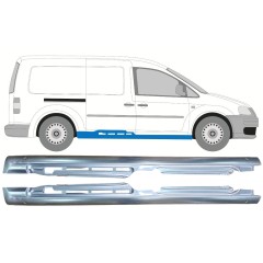 Kynnyspelti varten Volkswagen Caddy 2004-2020 / Vasen+Oikea / Sarja 10993