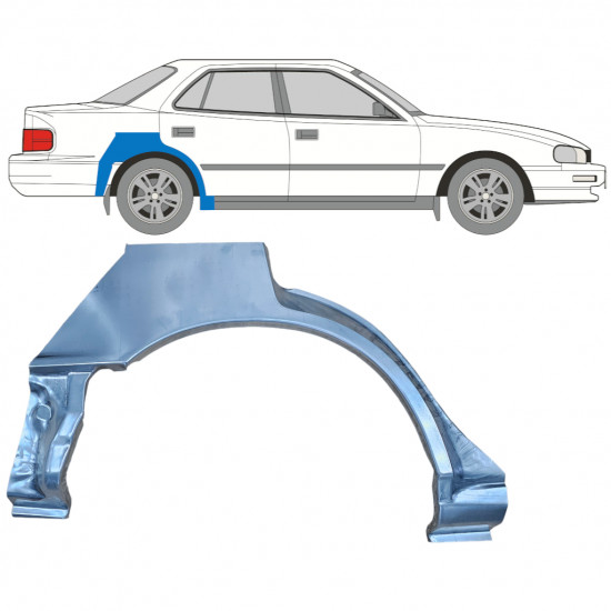 Takalokasuoja korjaussarja varten Toyota Camry 1991-1996 / Oikea 10997