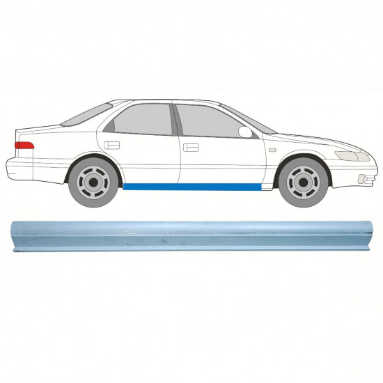 Kynnyspelti korjauspaneeli varten Toyota Camry 1996-2001 / Vasen = Oikea (symmetrinen) 8620