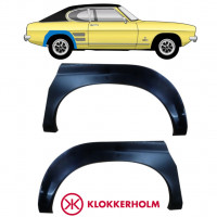 Takalokasuoja korjaussarja varten Ford Capri 1968-1974 / Vasen+Oikea / Sarja 11002