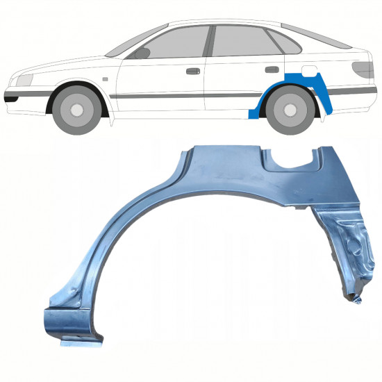 Takalokasuoja korjaussarja varten Toyota Carina E 1992-1997 / Vasen 8675