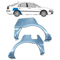 Takalokasuoja korjaussarja varten Mitsubishi Carisma 1995-2004 / Vasen+Oikea / Sarja 9228