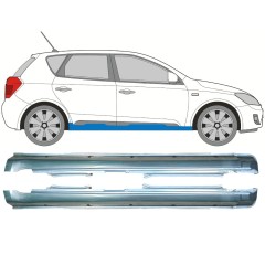 Kynnyspelti varten Kia Ceed 2006-2012 / Vasen+Oikea / Sarja 11739