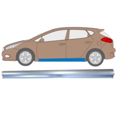 Kynnyspelti korjauspaneeli varten Kia Ceed 2012-2018 / Vasen 14869