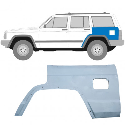 Takalokasuoja korjaussarja varten Jeep Cherokee XJ 1984-2001 / Vasen 5256