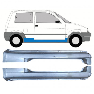 Kynnyspelti korjauspaneeli varten Fiat Cinquecento 1991-1998 / Sarja 11213