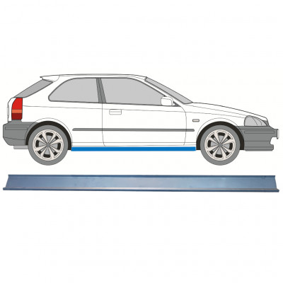 Kynnyspelti korjauspaneeli varten Honda Civic 1995-2001 / Vasen = Oikea (symmetrinen) 8629