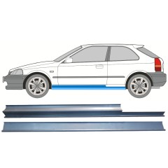 Kynnyspelti korjauspaneeli varten Honda Civic EJ EK 1995-2001 / Vasen / Sarja 10330