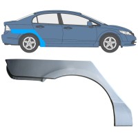 Takalokasuoja korjaussarja varten Honda Civic 2005-2011 / Oikea / SEDAN 16764