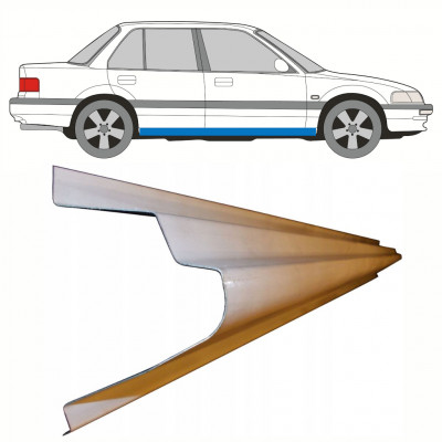 Kynnyspelti korjauspaneeli varten Honda Civic 1987-1991 / Vasen = Oikea (symmetrinen) 8628