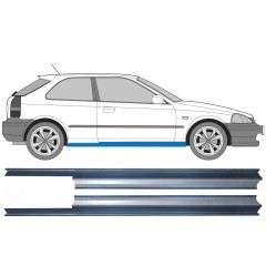 Kynnyspelti korjauspaneeli varten Honda Civic EJ EK 1995-2001 / Vasen+Oikea / Sarja 9173