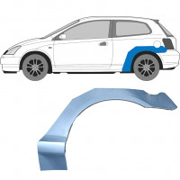 Takalokasuoja korjaussarja varten Honda Civic 2001-2005 / Vasen 7182