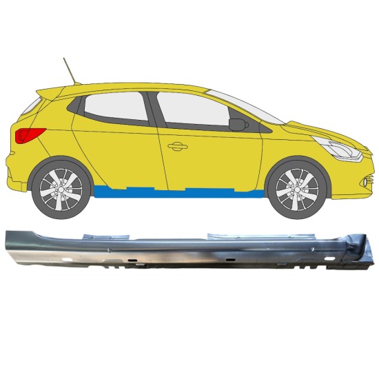 Kynnyspelti varten Renault Clio IV 2016-2019 / Oikea 16253